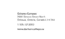 Durham College Address